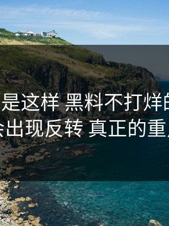 没想到会是这样 黑料不打烊的争议点，为什么会出现反转 真正的重点在最后